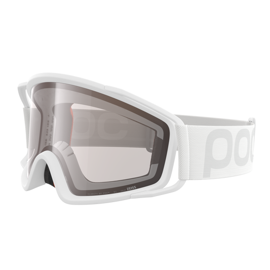 Maske POC ZYGON Weiß Visier Clarity Trail/Cloudy Brown