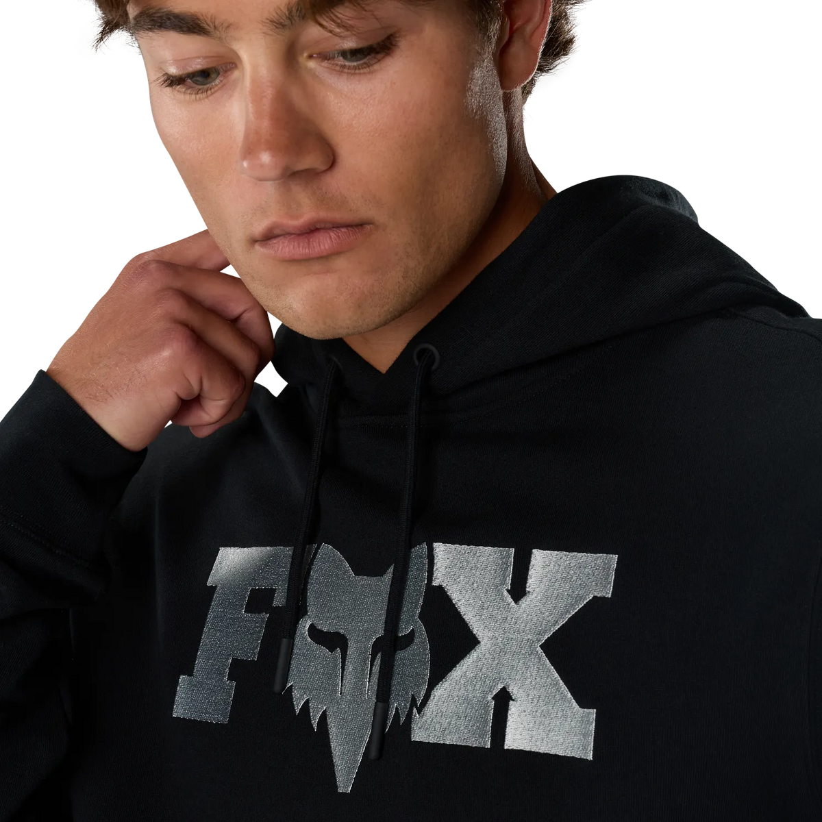 FOX F HEAD X FLEECE Kapuzenpullover Schwarz