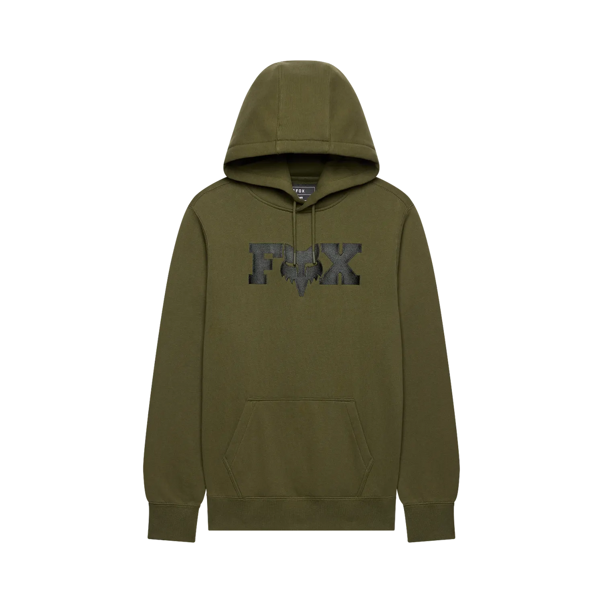 Sweatshirt mit Kapuze FOX F HEAD X FLEECE Grün