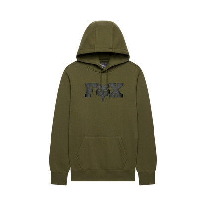 Sweatshirt mit Kapuze FOX F HEAD X FLEECE Grün