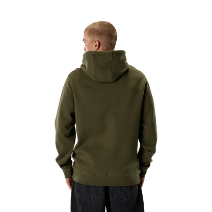 Sweatshirt mit Kapuze FOX F HEAD X FLEECE Grün