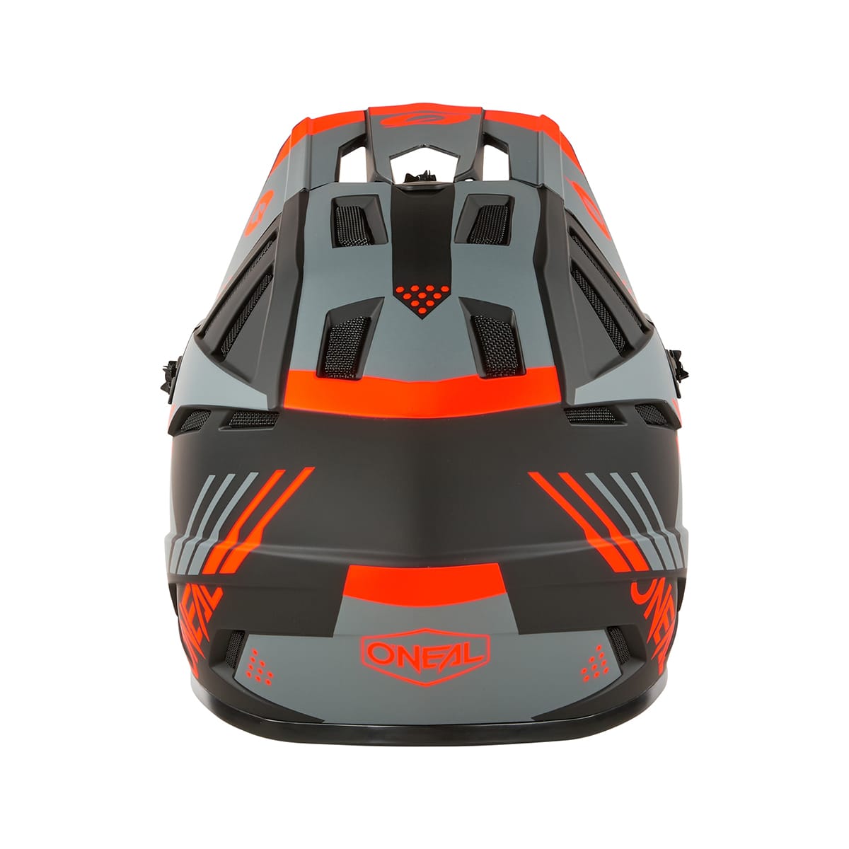 MTB-Helm O'NEAL BACKFLIP STRIKE Schwarz/Grau/Rot – Probikeshop