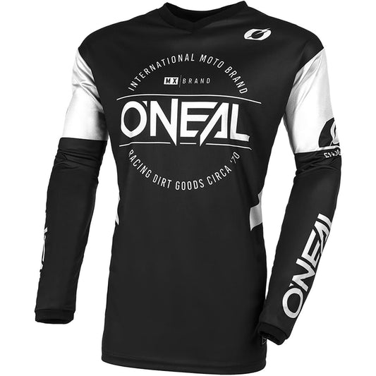 Maillot O'NEAL ELEMENT BRAND Noir/Blanc