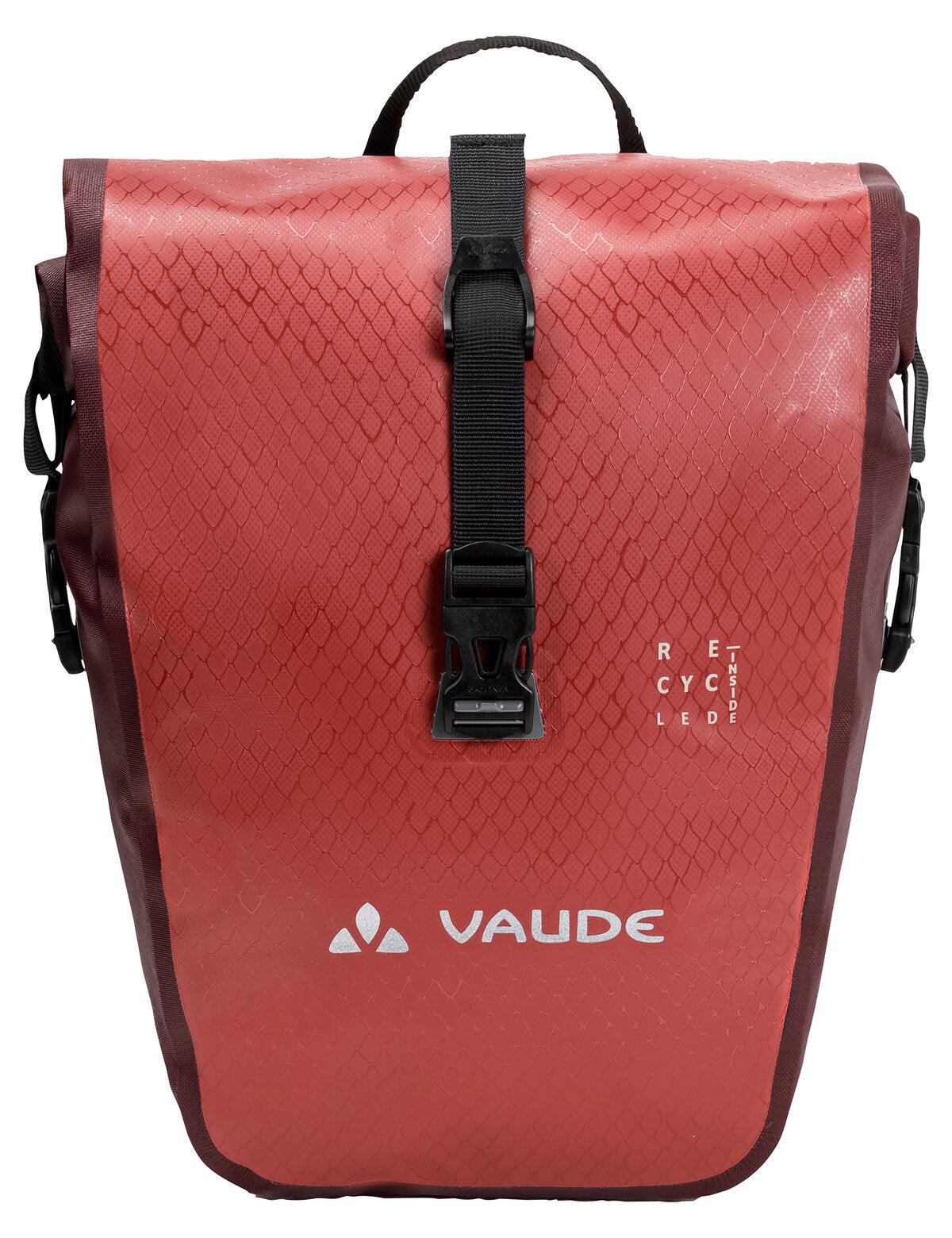 Paar VAUDE AQUA FRONT 28 L Gepäckträgertaschen Rot