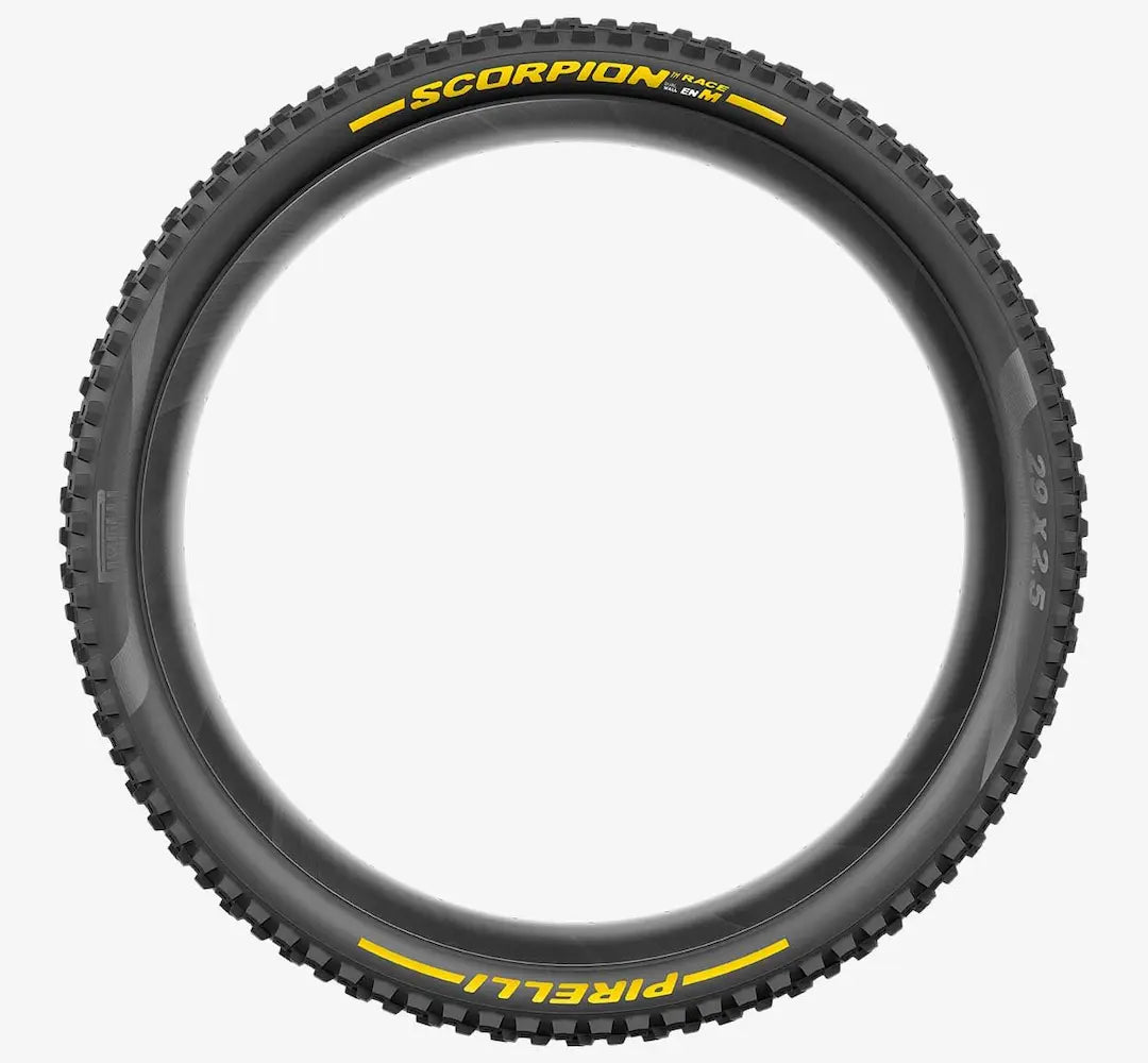 PIRELLI SCORPION RACE ENDURO M 29x2.5 Tubeless Ready Reifen Weich Schwarz/Gelb 4191200