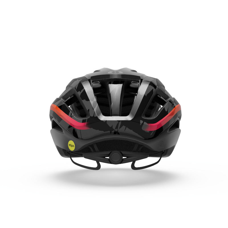 GIRO ARIES MIPS SPHERICAL SUNSET Rennradhelm Schwarz/Orange