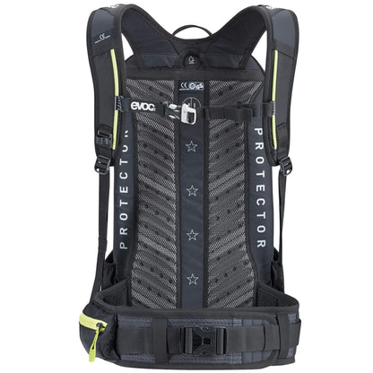 Rucksack mit integriertem Rückenprotektor EVOC PROTECTOR FR ENDURO BLACKLINE 16 Schwarz