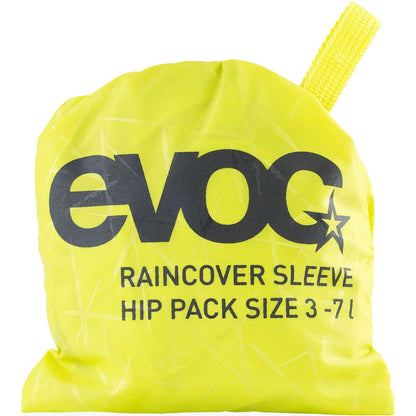 Regenabdeckung EVOC RAINCOVER SLEEVE für Hüfttasche HIP PACK Gelb