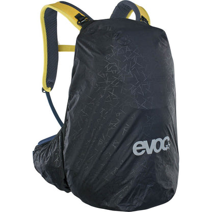 Rucksack mit Rückenprotektor EVOC TRAIL PRO 16L Gelb/Blau