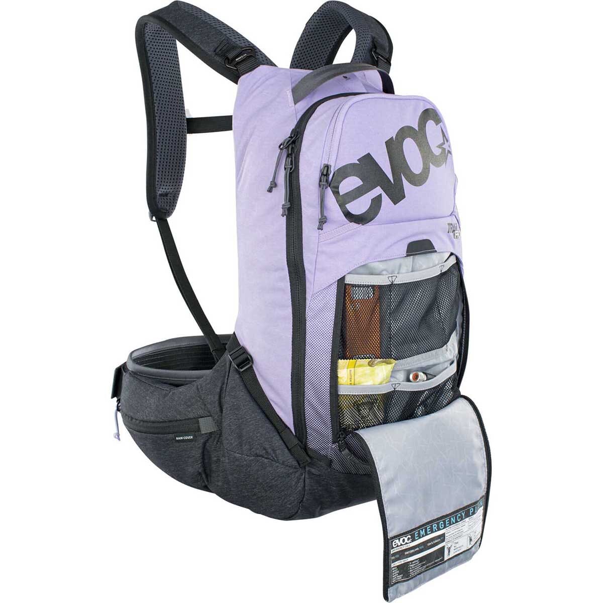 Sac à Dos avec Dorsale EVOC TRAIL PRO 16L Violet