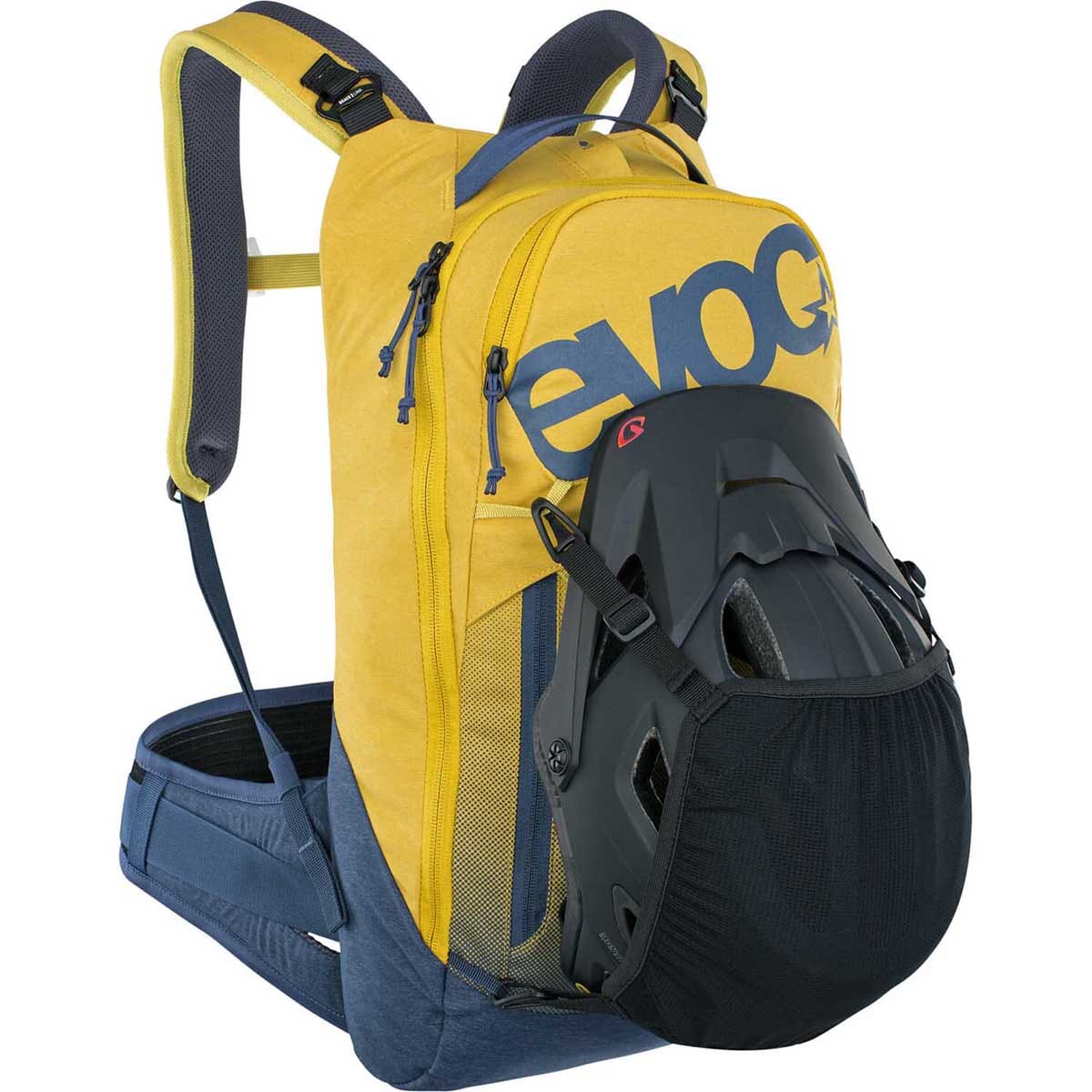 Sac à Dos avec Dorsale EVOC TRAIL PRO 10L Jaune/Bleu