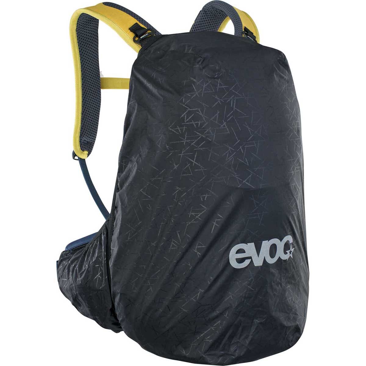 Sac à Dos avec Dorsale EVOC TRAIL PRO 10L Jaune/Bleu