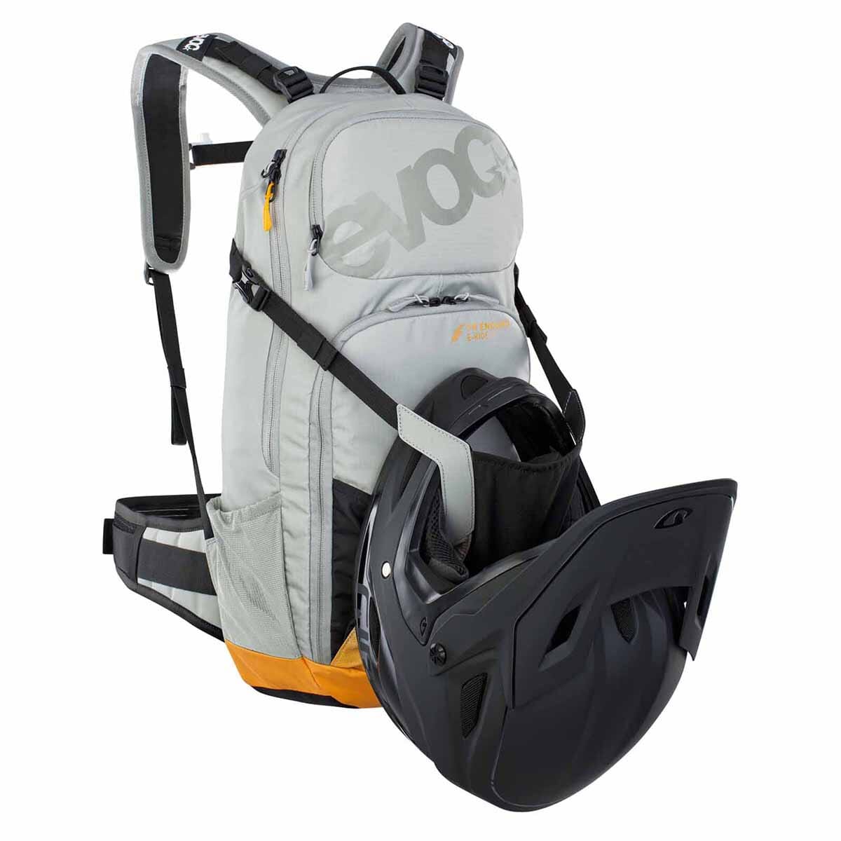 Sac à Dos avec Dorsale EVOC FR ENDURO E-RIDE 16L Gris/Orange