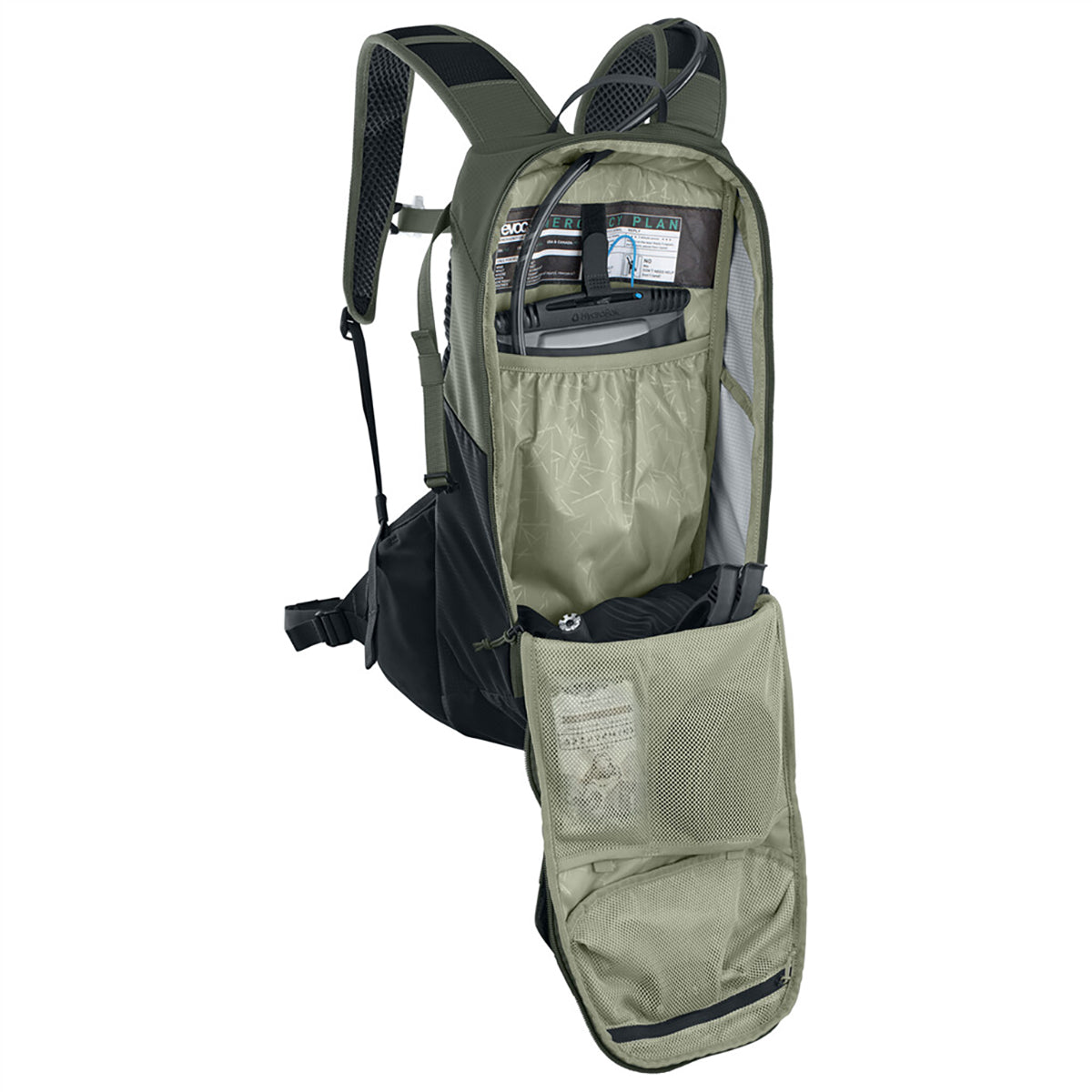 EVOC RIDE 12 Rucksack Grün