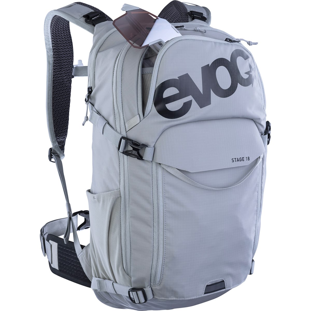 EVOC STAGE 18 Rucksack Grau