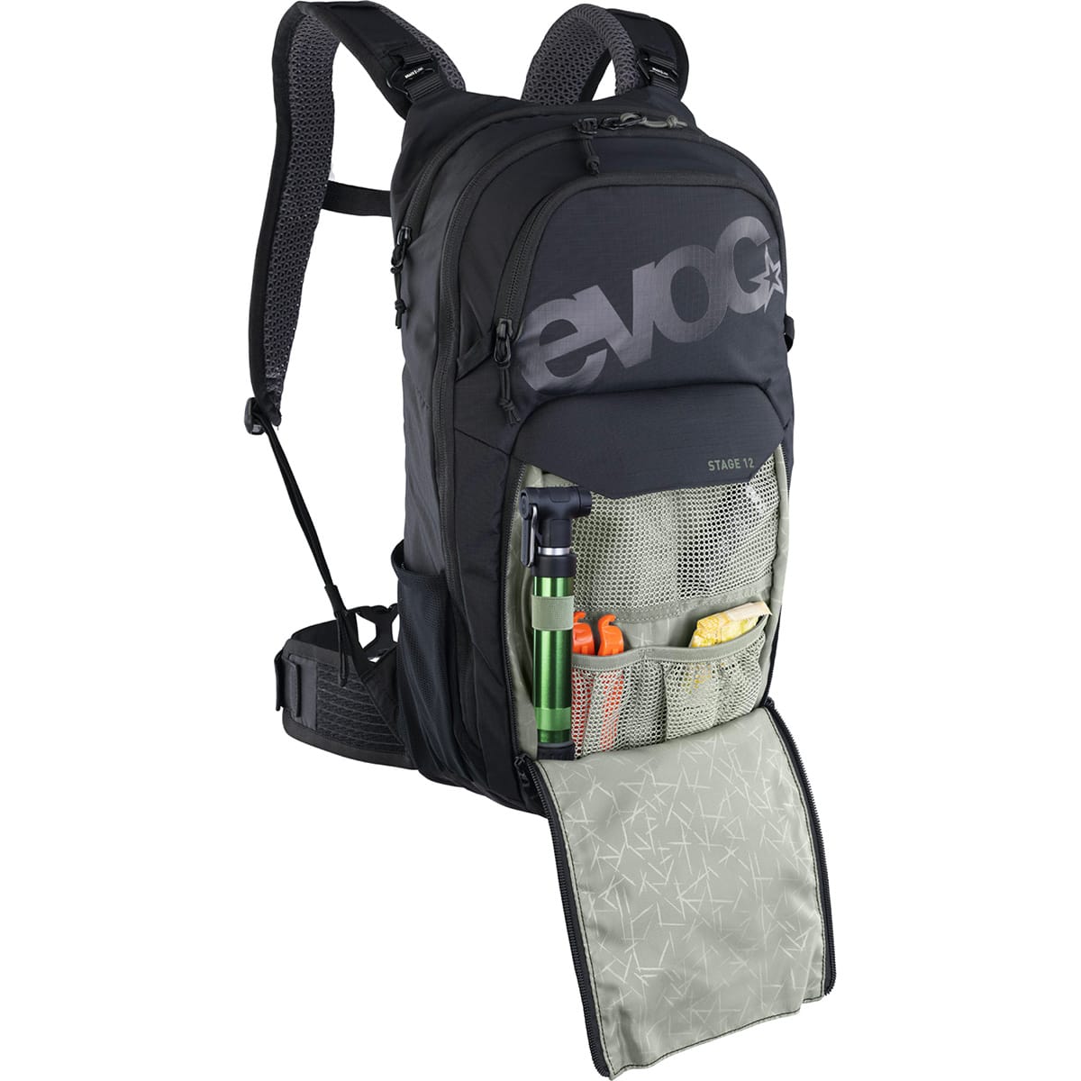 Rucksack EVOC STAGE 12 Schwarz