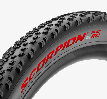 Reifen PIRELLI SCORPION XC RC 29x2.4 ProWall Tubeless Ready Souple Schwarz/Rot 4354200