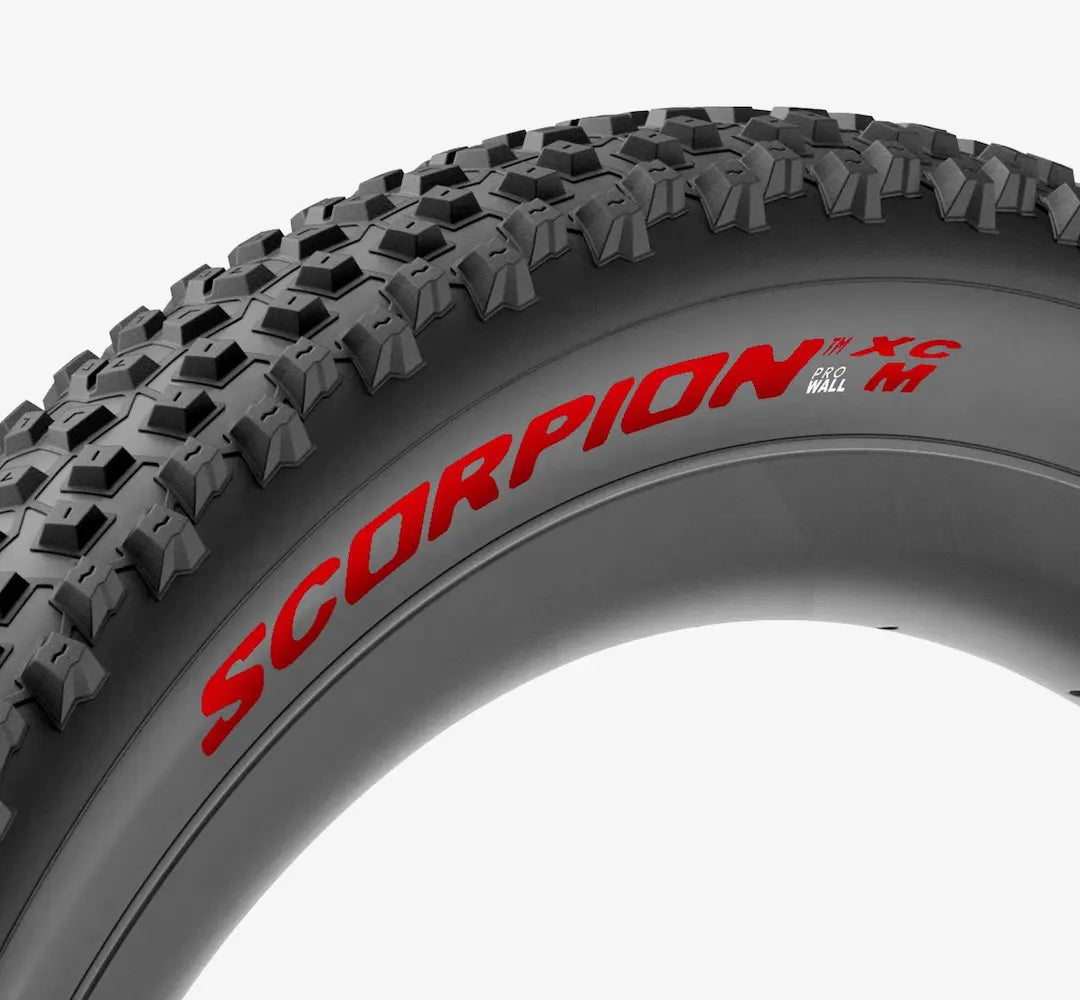 PIRELLI SCORPION XC M 29x2.4 ProWall Tubeless Ready Reifen Weich Schwarz/Rot 4354600