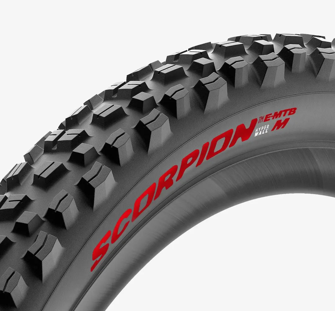 PIRELLI SCORPION E-MTB M 27.5x2.6 Tubeless Ready Reifen Weich Schwarz/Rot 4356000