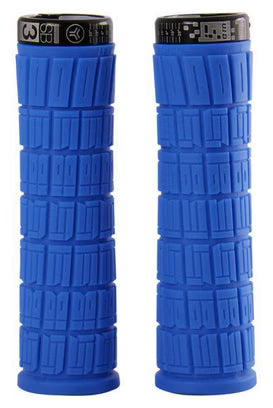SB3 FLOWY AM Lock-On Grips 130 mm Blau