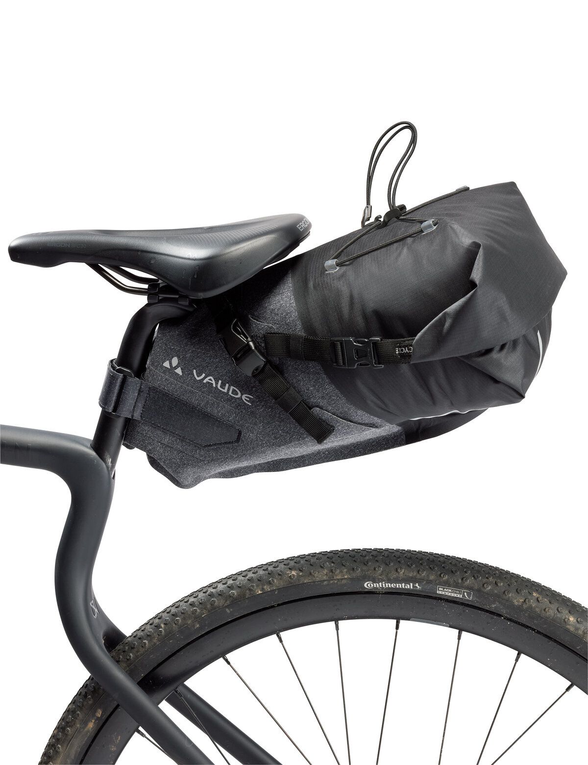 VAUDE TRAILSADDLE COMPACT 7 L Satteltasche Schwarz