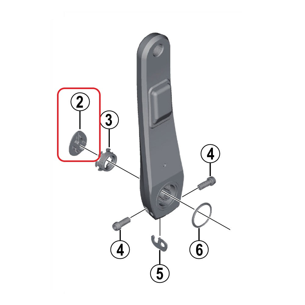 SHIMANO Kurbelabdeckung für FC-R9100-P Tretlager