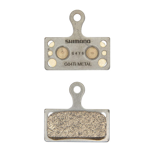 SHIMANO G04TI Metallische Bremsbeläge