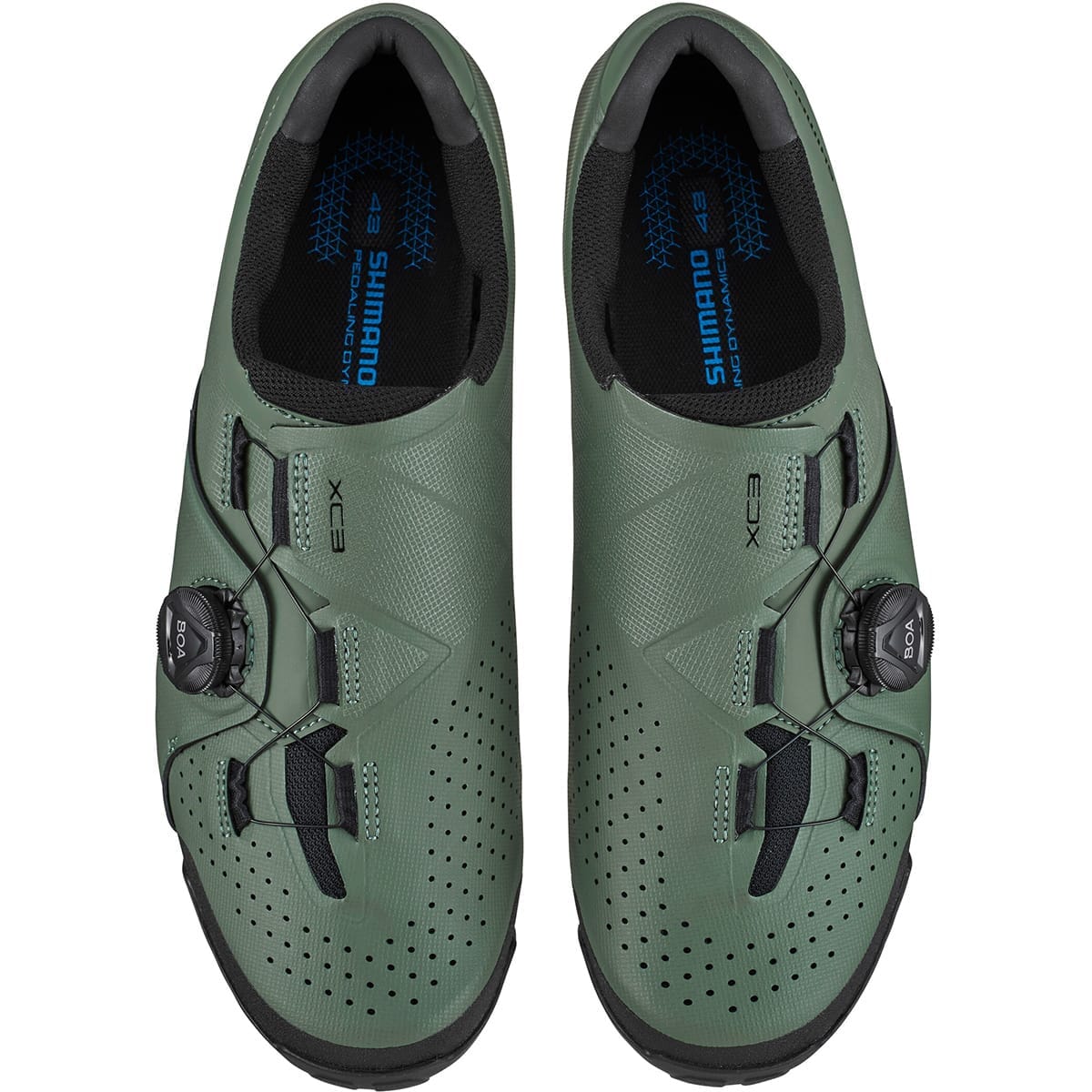 Chaussures VTT SHIMANO XC3 Vert 2023