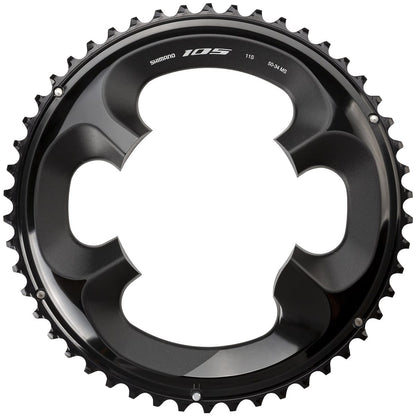 Äußeres Kettenblatt 11-fach SHIMANO 105 R7000 110 mm Schwarz