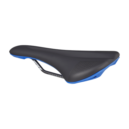 Sattel SPANK OOZY 280 144mm CrMo-Schienen Blau