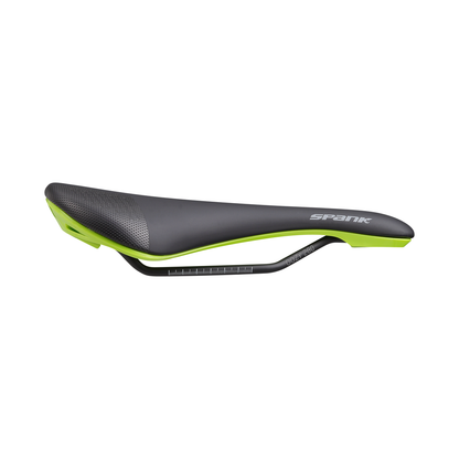 Sattel SPANK OOZY 280 144mm Schienen CrMo Grün