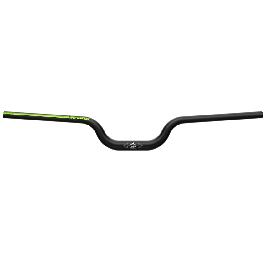 Kleiderbügel SPANK SPOON 800 Rise 75mm 800mm Schwarz/Grün