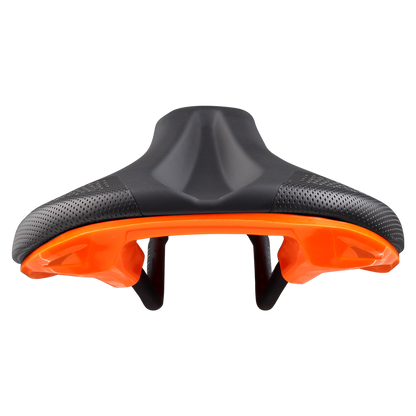 Sattel SPANK OOZY 280 144mm Schienen CrMo Orange