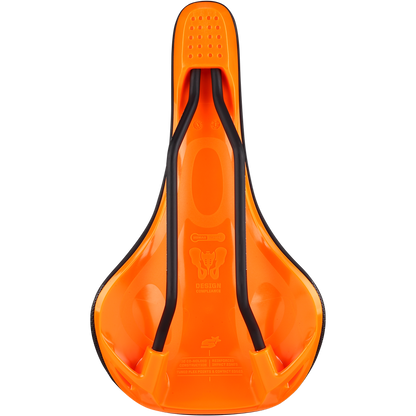 Sattel SPANK OOZY 280 144mm Schienen CrMo Orange