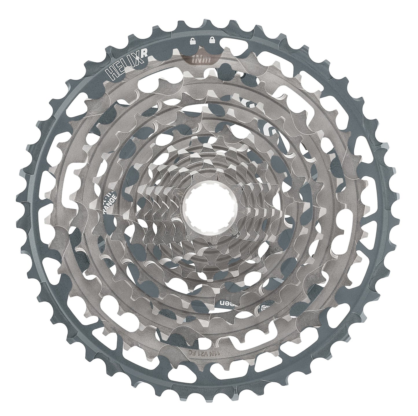 Kassette 11V E-THIRTEEN Helix Race Sram/Shimano XD Grau