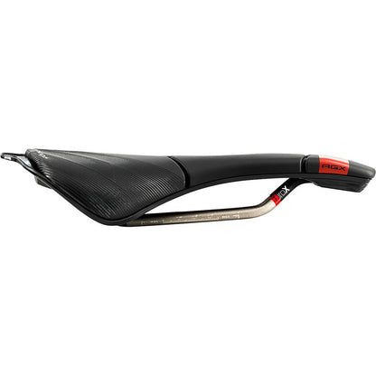 Sattel PROLOGO SCRATCH M5 AGX Tirox-Schienen Breite 140mm Schwarz