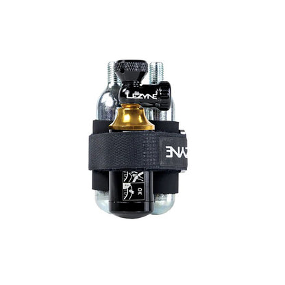 Tubeless-Reparatur-Kit CO2-Injektor LEZYNE BLASTER + 5 Dochte + 2x CO2-Kartuschen