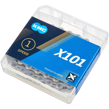 Kette 1-fach KMC X101 Silber