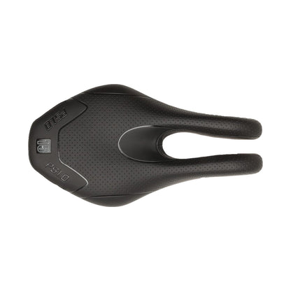 Sattel ISM PS 1.0 130mm Titanschienen Schwarz