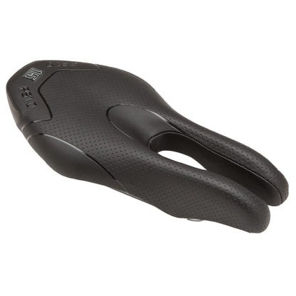 Sattel ISM PS 1.0 130mm Titanschienen Schwarz