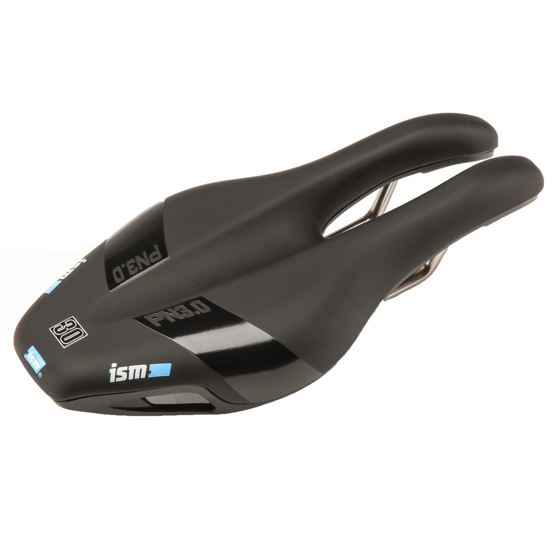 Selle ISM PN 3.0 120mm  Rails Inox Noir