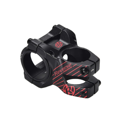 Vorbau REVERSE COMPONENTS BLACK ONE D-2 Schwarz/Rot