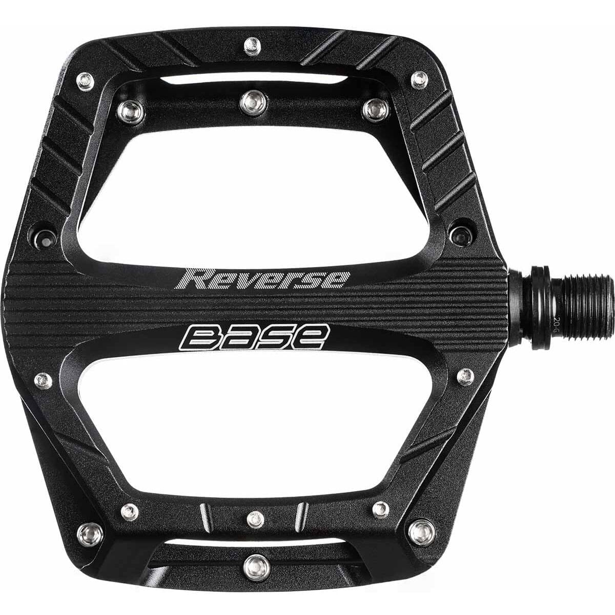 reverse pedale schwarz REVERSE COMPONENTS BASE Flache Pedale Schwarz – Probikeshop