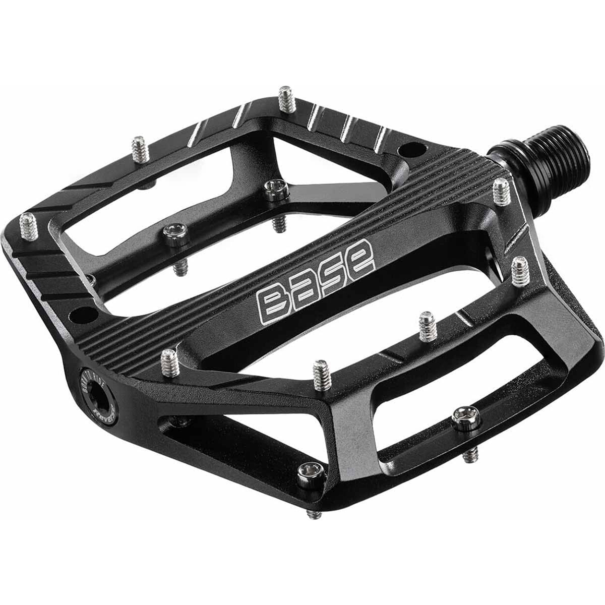 cube pedale schwarz REVERSE COMPONENTS BASE Flache Pedale Schwarz – Probikeshop