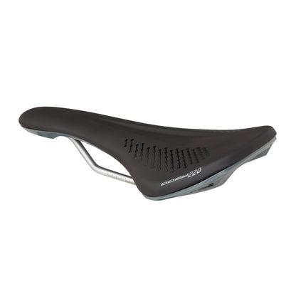Sattel SPANK OOZY 220 144mm Schienen CrN/Ti Grau