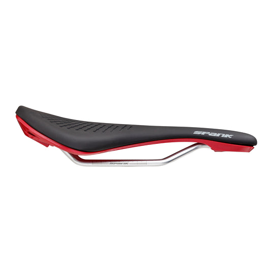 Sattel SPANK OOZY 220 144mm Schienen CrN/Ti Rot