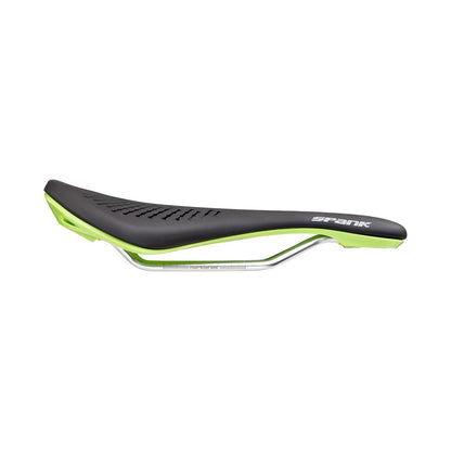 SPANK OOZY 220 Sattel 144mm CrN/Ti Streben Grün