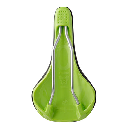 SPANK OOZY 220 Sattel 144mm CrN/Ti Streben Grün