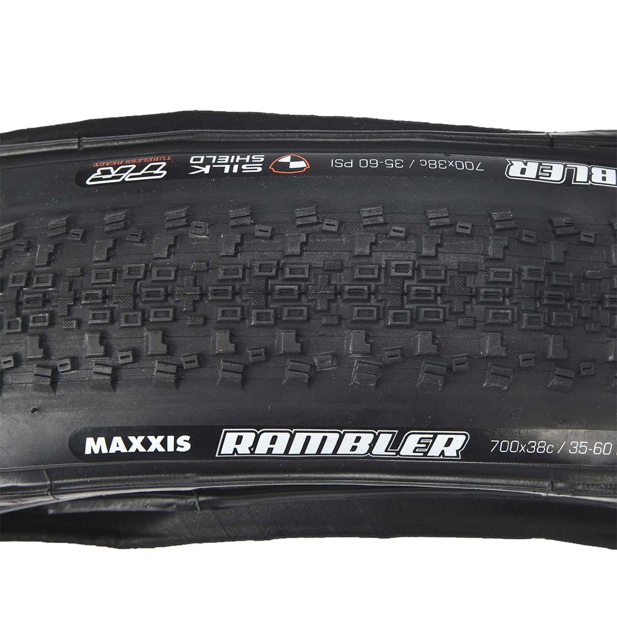 Pneu MAXXIS RAMBLER 700x38c Silkshield Tubeless Ready Souple TB00200800