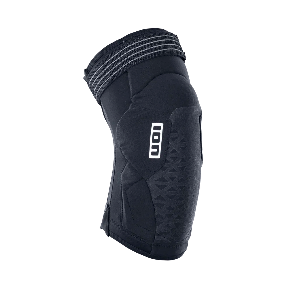 ION K-Pact Zip Unisex Knieschützer Schwarz